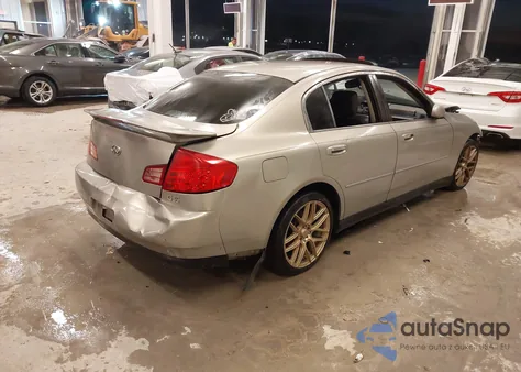 2003 Infiniti G35 Luxury Leather from USA, damaged, VIN JNKCV51E43M327681